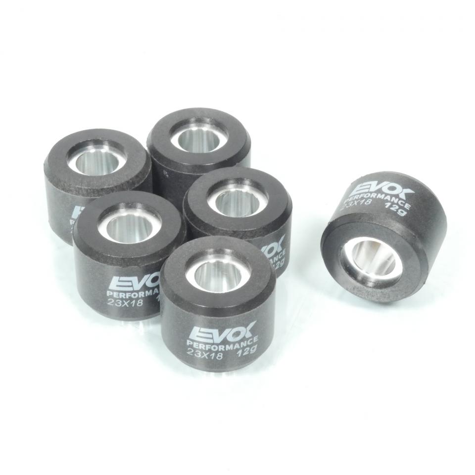 Galet rouleau de variateur EVOK pour scooter Kymco 250 X-citing 2005 23x18 12Grs / 100480121 Neuf