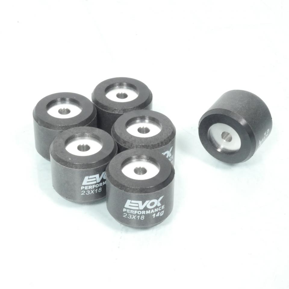 Galet rouleau de variateur EVOK pour scooter Honda 300 NSS Forza 2013 à 2017 23x18 14Grs / 100480123 Neuf