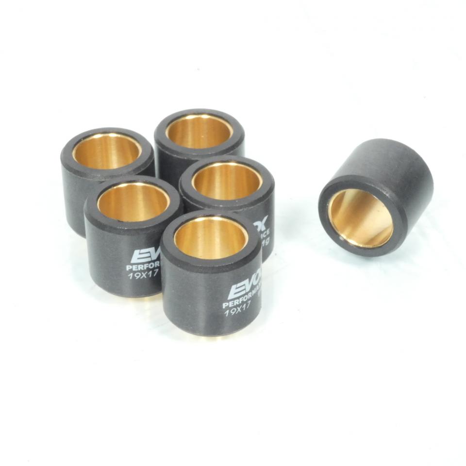 Galet rouleau de variateur EVOK pour scooter Aprilia 125 Sport City 2008 à 2010 19x17 11Grs / 100480077 Neuf