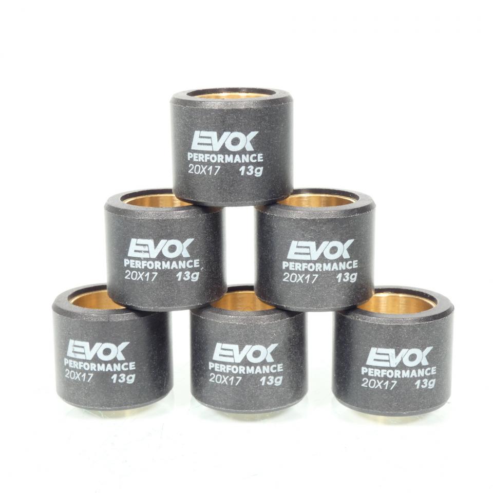 Galet rouleau de variateur EVOK pour scooter Suzuki 125 Burgman 2007 20x17 13Grs / 100480109 Neuf