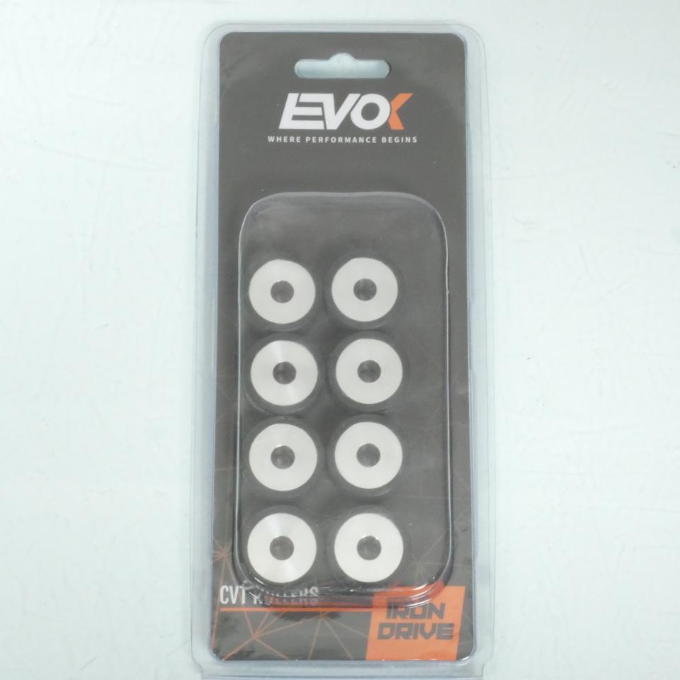 Galet rouleau de variateur EVOK pour scooter Yamaha 500 T-Max Black Max-Night Max 2007 25x15 15Grs / 100480142 Neuf