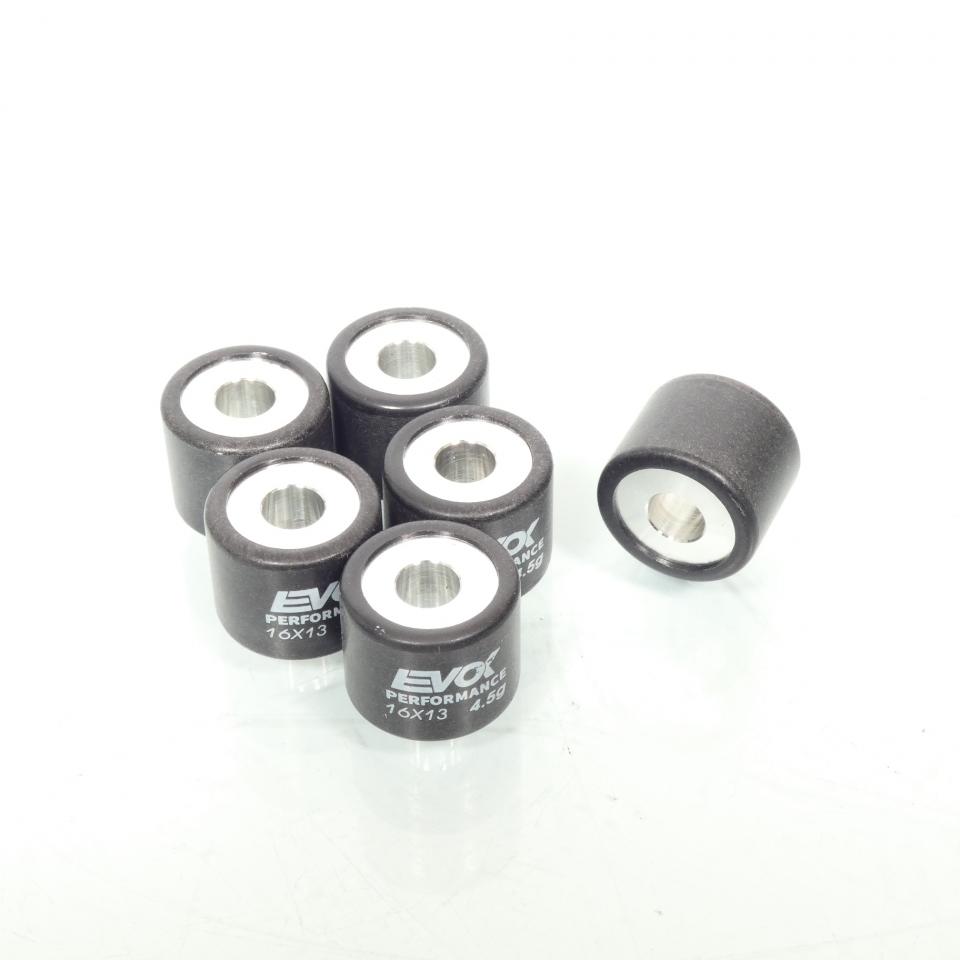 Galet rouleau de variateur EVOK pour scooter Peugeot 500 Buxy 2020 16x13 4.5Grs / 100480023 Neuf