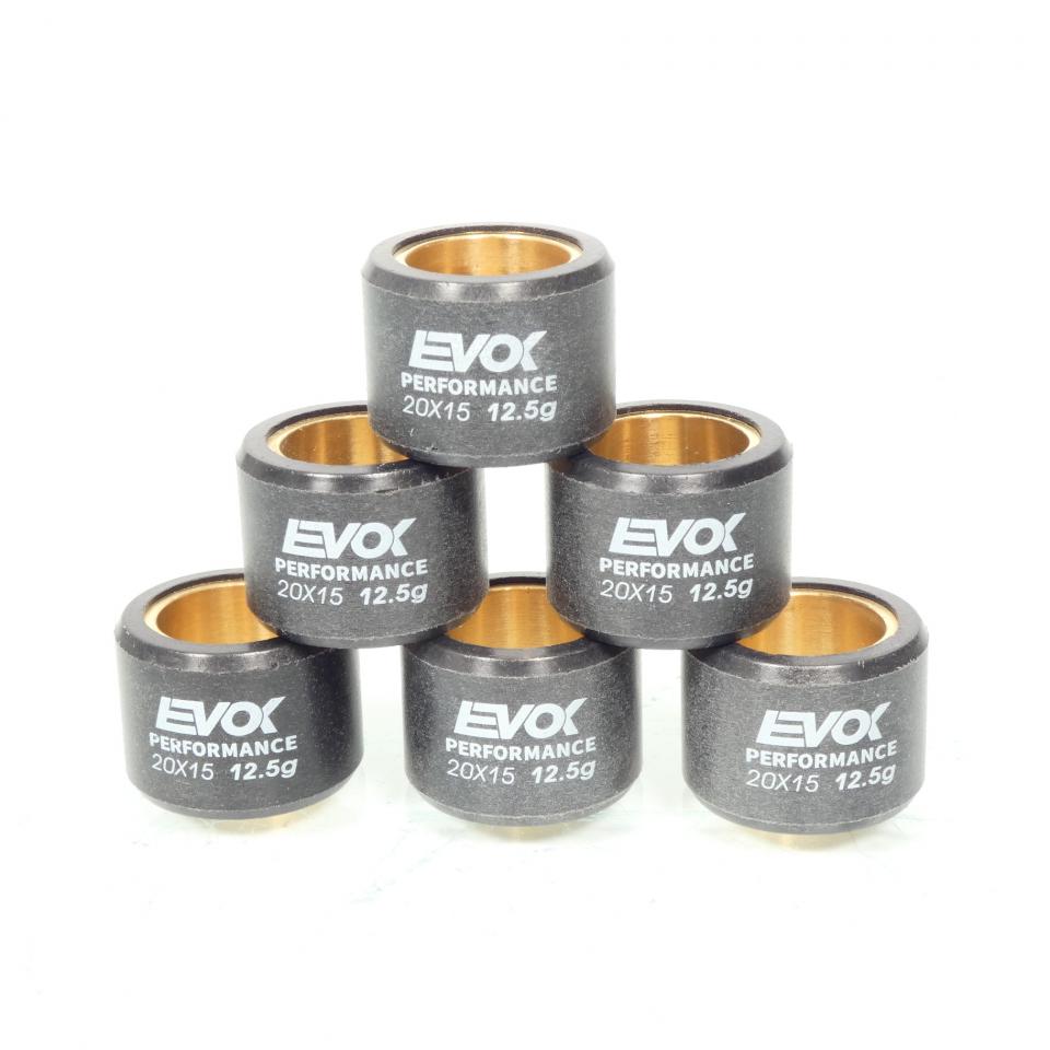 Galet rouleau de variateur EVOK pour scooter Honda 150 SH 2001 à 2004 20x15 12.5Grs / 100480097 Neuf