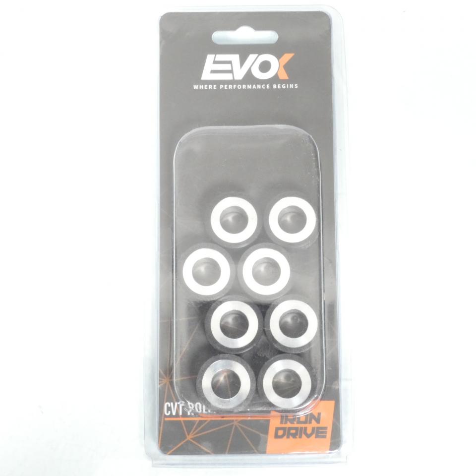 Galet rouleau de variateur EVOK pour scooter Yamaha 500 T-Max 2009 à 2011 25x15 12Grs / 100480139 Neuf