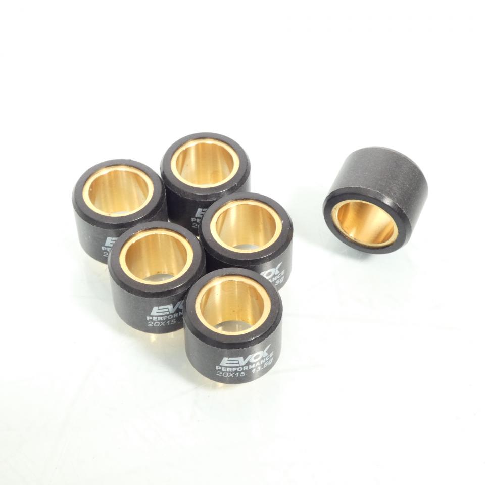 Galet rouleau de variateur EVOK pour scooter Kymco 125 Dink 1997 à 1998 20x15 13.5Grs / 100480098 Neuf