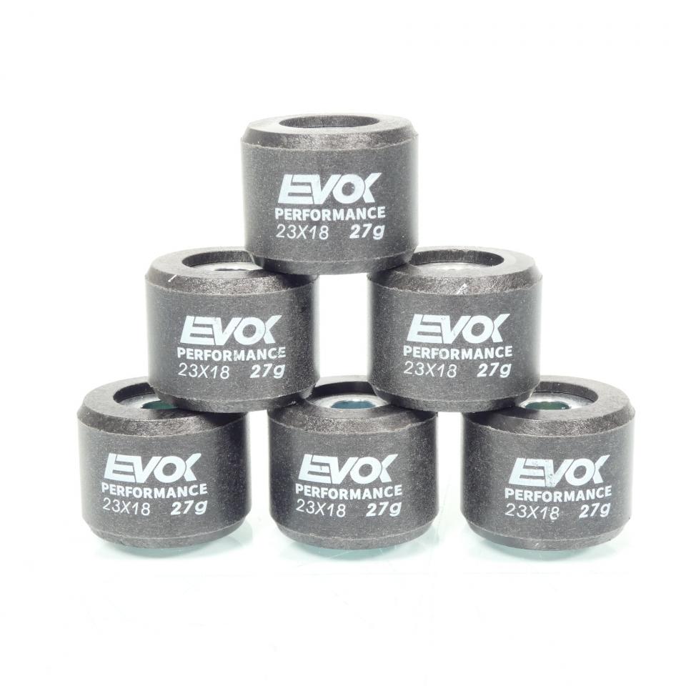 Galet rouleau de variateur EVOK pour scooter Honda 250 Foresight 1998 23x18 27Grs / 100480134 Neuf