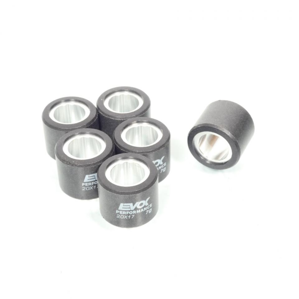 Galet rouleau de variateur EVOK pour scooter Aprilia 125 Leonardo 1995 à 2003 20x17 7Grs / 100480103 Neuf