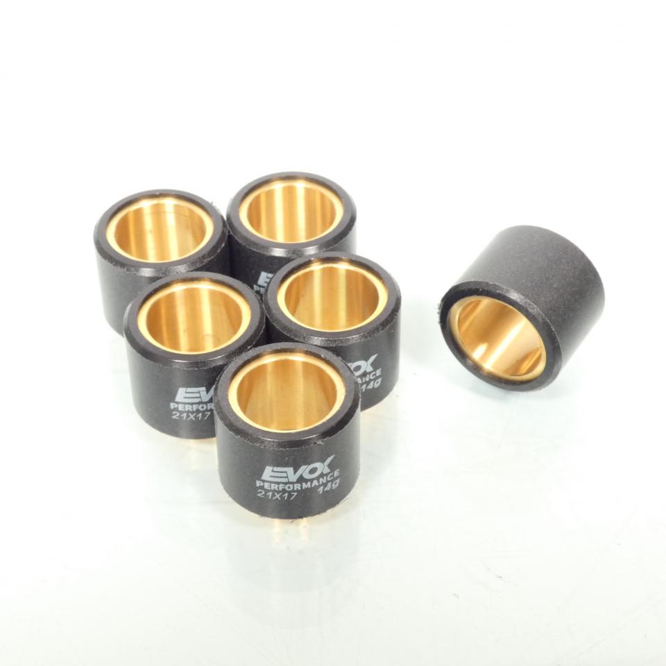 Galet rouleau de variateur EVOK pour scooter Aprilia 200 Scarabeo 2003 21x17 14Grs / 100480120 Neuf