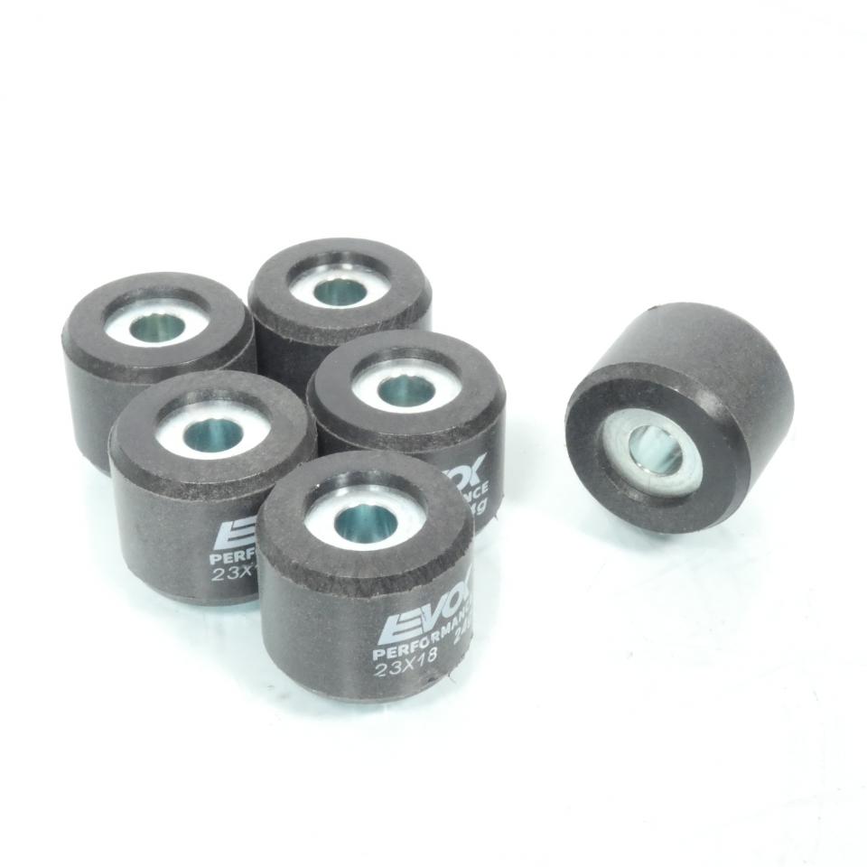 Galet rouleau de variateur EVOK pour scooter Piaggio 250 X9 2000 à 2001 23x18 24Grs / 100480132 Neuf