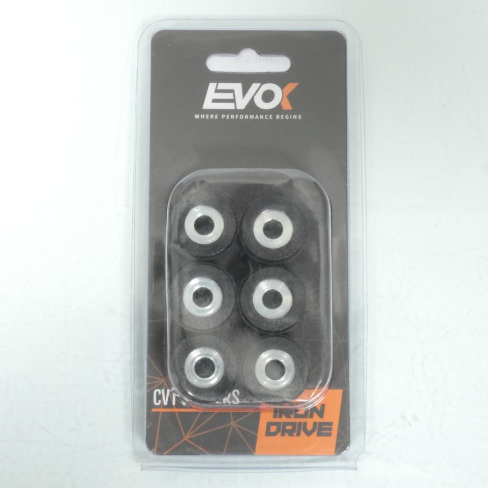 Galet rouleau de variateur EVOK pour scooter Piaggio 250 X9 2000 à 2001 23x18 24Grs / 100480132 Neuf