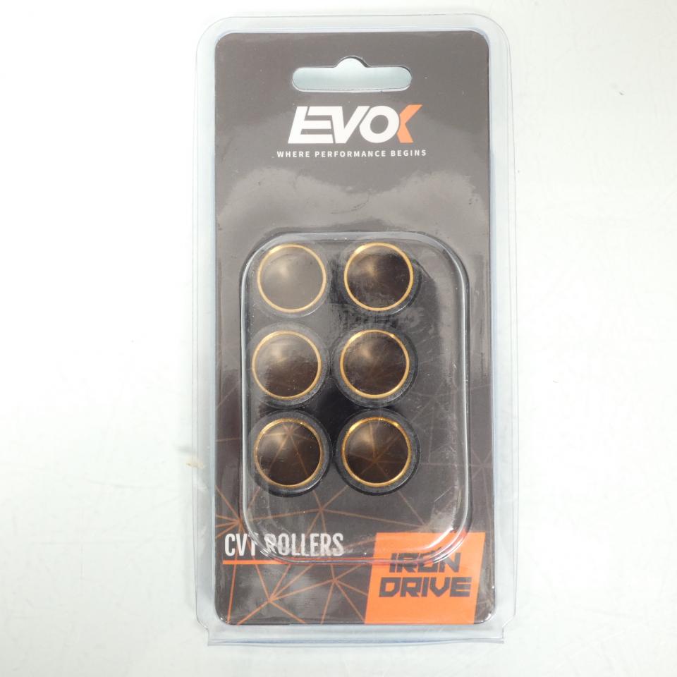 Galet rouleau de variateur EVOK pour scooter Derbi 250 GP1 2006 à 2007 21x17 11.5Grs / 100480116 Neuf
