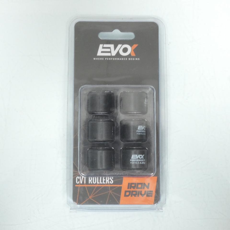 Galet rouleau de variateur EVOK pour scooter Piaggio 50 Liberty 1997 à 2005 19x15.5 4.25Grs / 100480055 Neuf