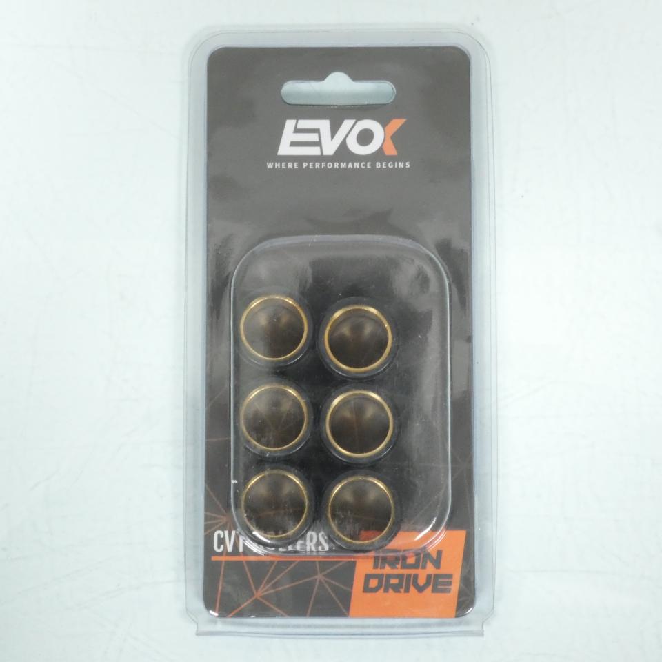 Galet rouleau de variateur EVOK pour scooter Piaggio 180 Hexagon GTX 2000 21x17 12Grs / 100480117 Neuf