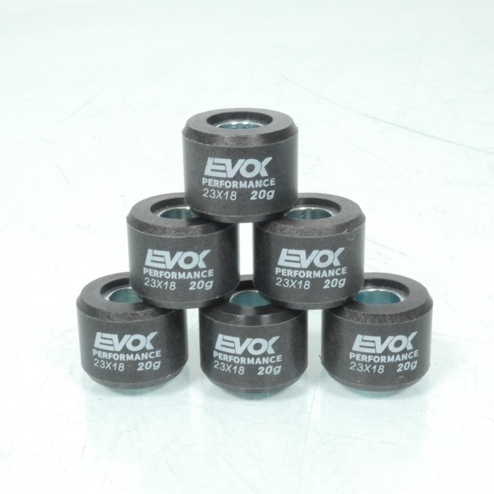 Galet rouleau de variateur EVOK pour scooter Honda 300 NSS Forza 2013 à 2017 23x18 20Grs / 100480129 Neuf