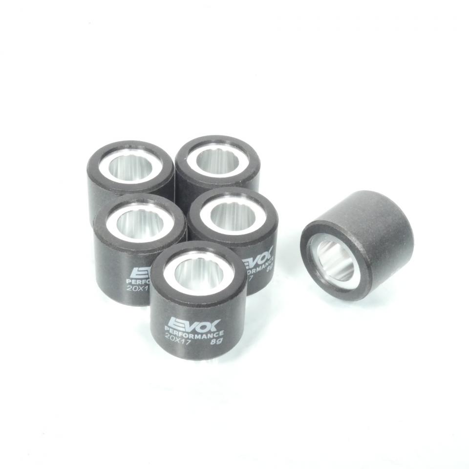 Galet rouleau de variateur EVOK pour scooter Malaguti 125 Phantom Max 2004 à 2010 20x17 8Grs / 100480104 Neuf