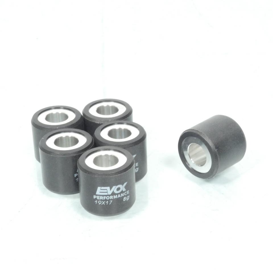 Galet rouleau de variateur EVOK pour scooter Derbi 125 Boulevard 2003 à 2004 19x17 8Grs / 100480073 Neuf