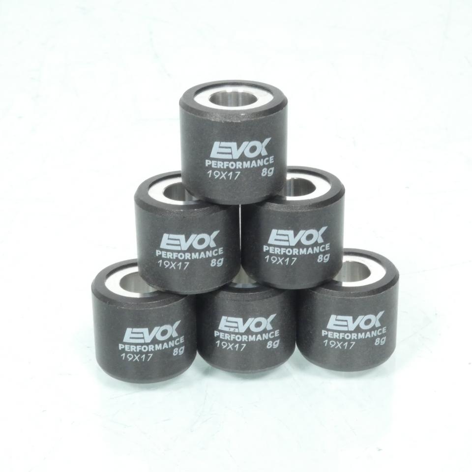 Galet rouleau de variateur EVOK pour scooter Derbi 125 Boulevard 2003 à 2004 19x17 8Grs / 100480073 Neuf