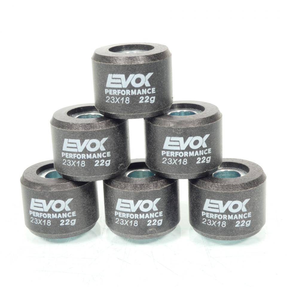 Galet rouleau de variateur EVOK pour scooter Honda 300 SH 2007 23x18 22Grs 100480130 Neuf