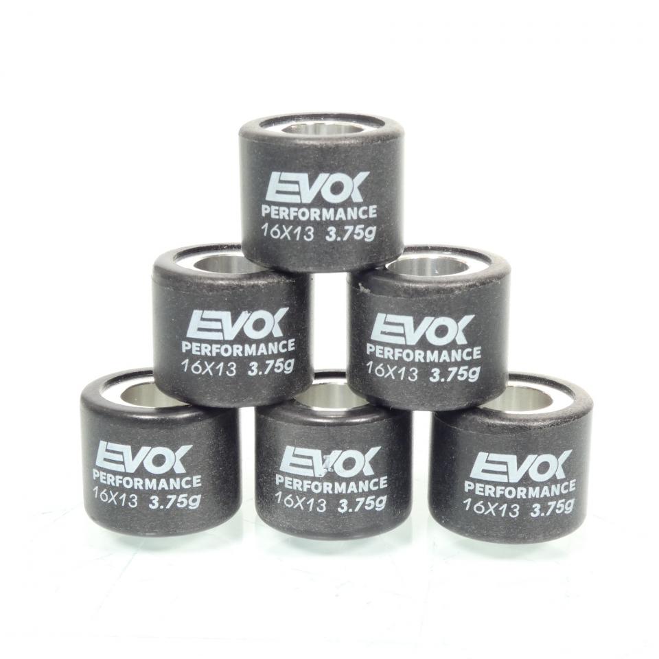 Galet rouleau de variateur EVOK pour scooter Honda 50 X8R 16x13 3.75Grs 100480020 Neuf