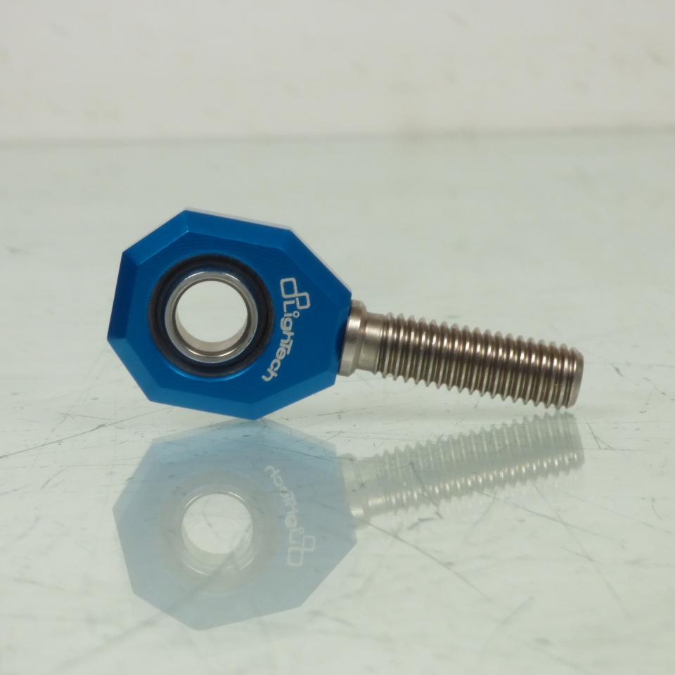 Rotule de sélection M8x1.25 male std Lightech Uniball bleu pour moto FTR574COB