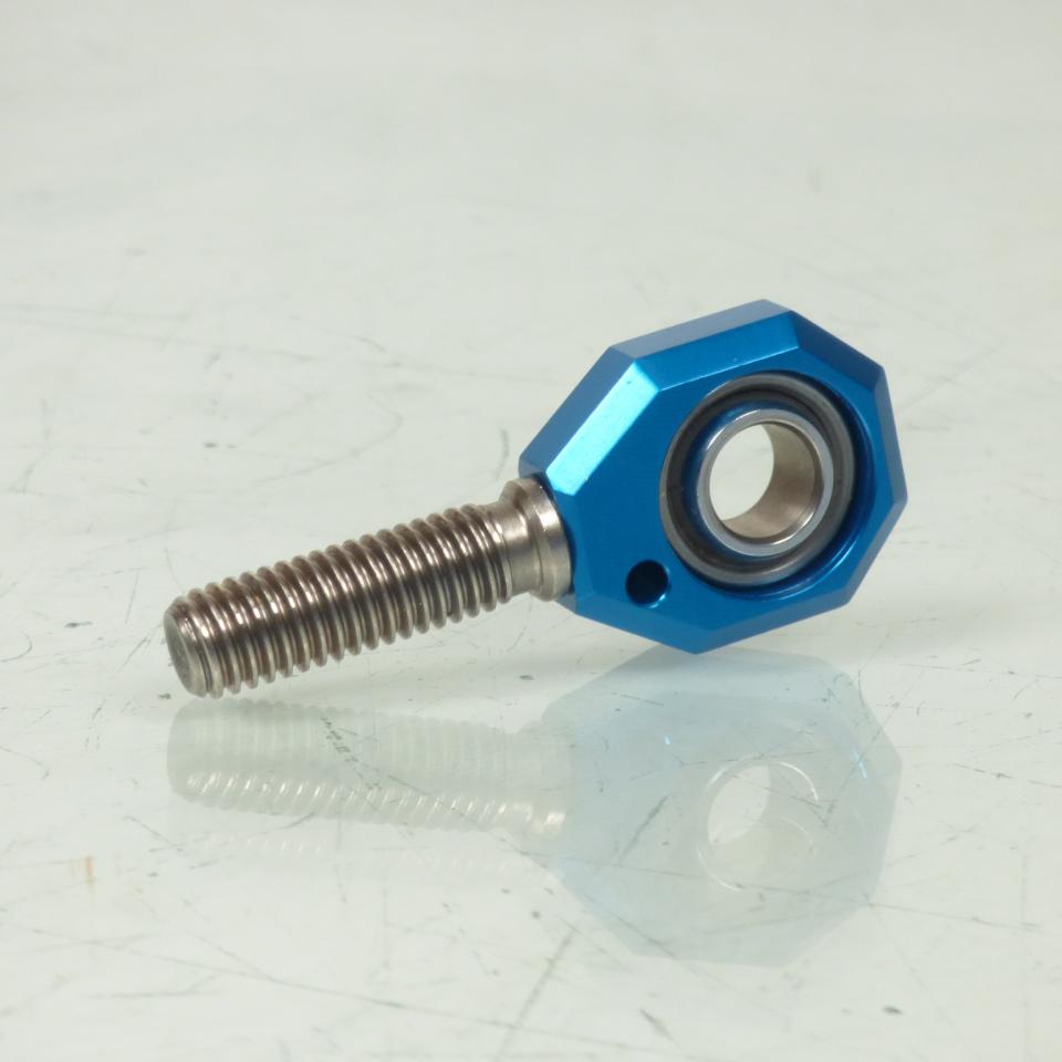 Rotule de sélection M8x1.25 male std Lightech Uniball bleu pour moto FTR574COB
