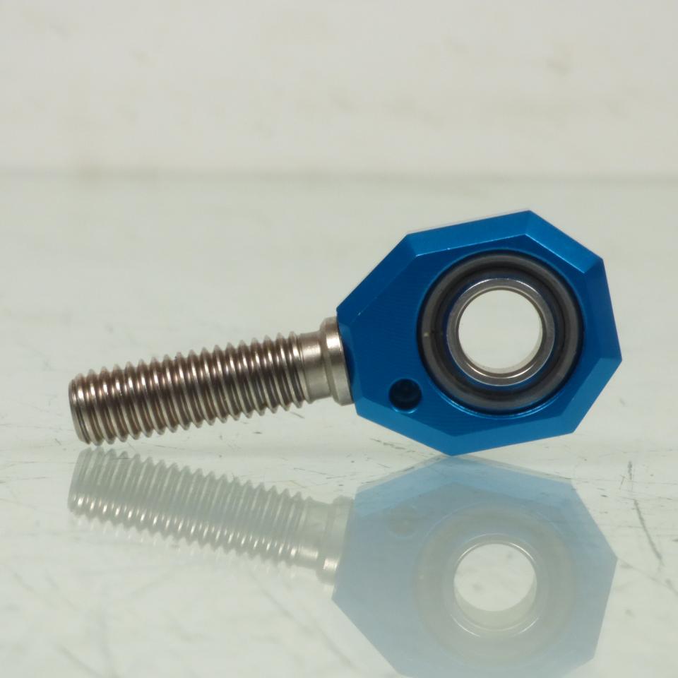 Rotule de sélection M8x1.25 male std Lightech Uniball bleu pour moto FTR574COB