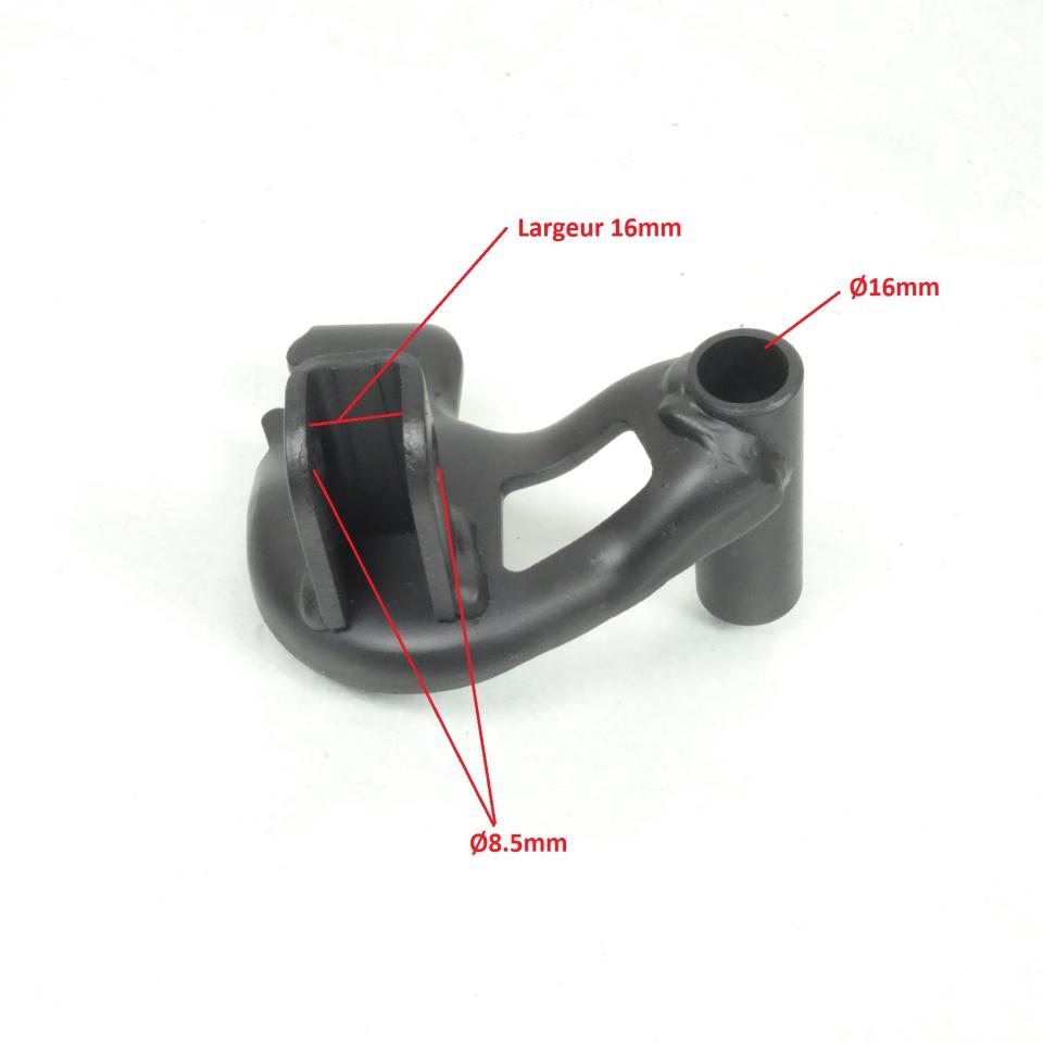 Platine de repose pied pilote droit pour mobylette MBK 51 NK0-F7421-00-01 Neuf