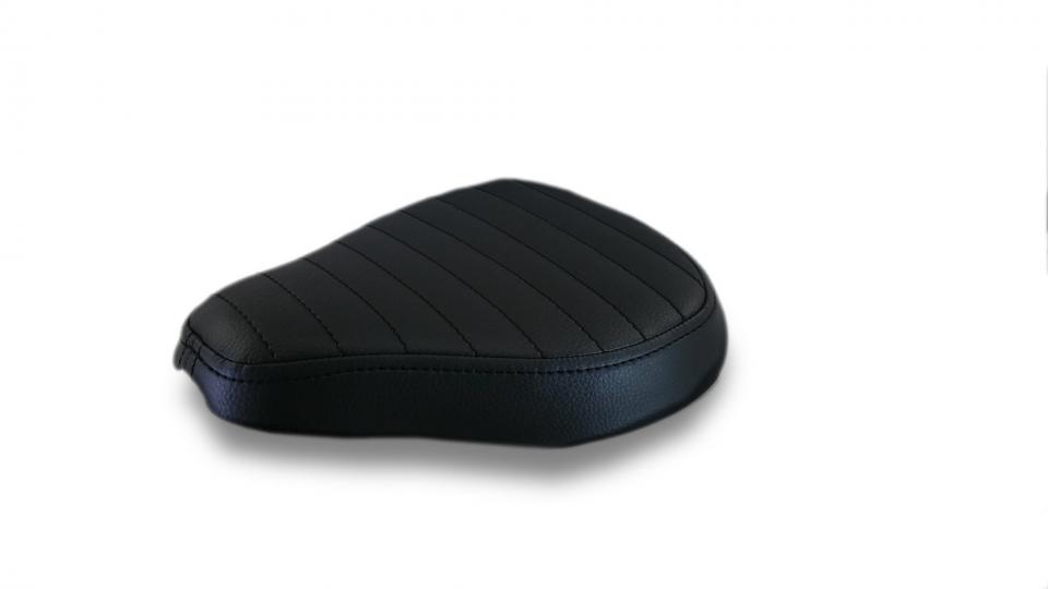 Selle pilote C. Racer pour Auto Bobber noire couture noire Neuf