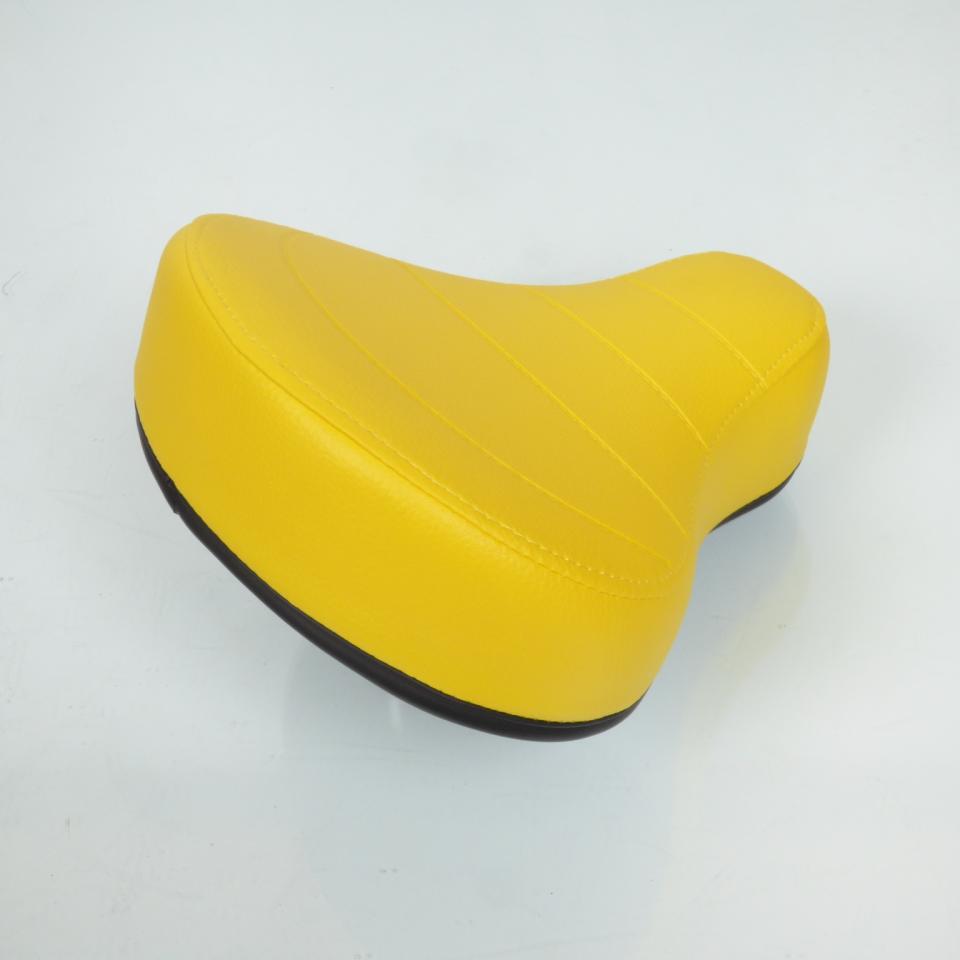 Selle pilote RSM pour Mobylette MBK 50 51 pouff / confort jaune Neuf