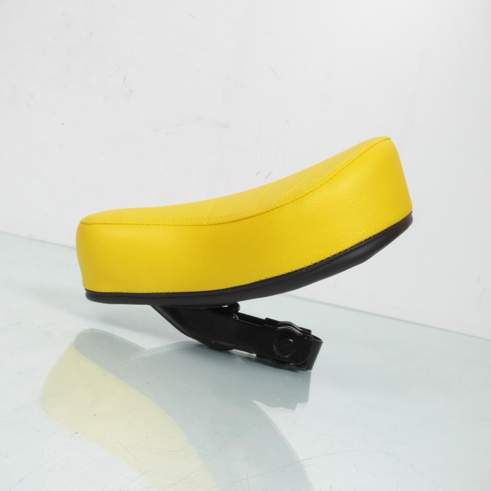 Selle confort pouff jaune pilote pour mobylette Peugeot 103 cyclomoteur cyclo