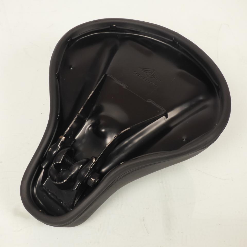 Selle pilote noire sans ressort pour mobylette Peugeot 50 103 MVL Neuf Ø22mm