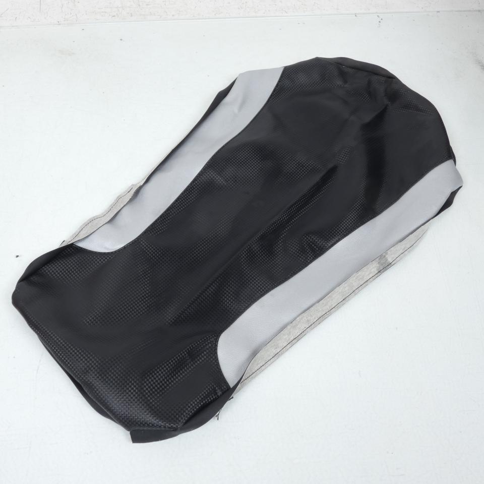 Housse de selle TNT Noir et Gris pour moto Derbi 50 Senda Neuf