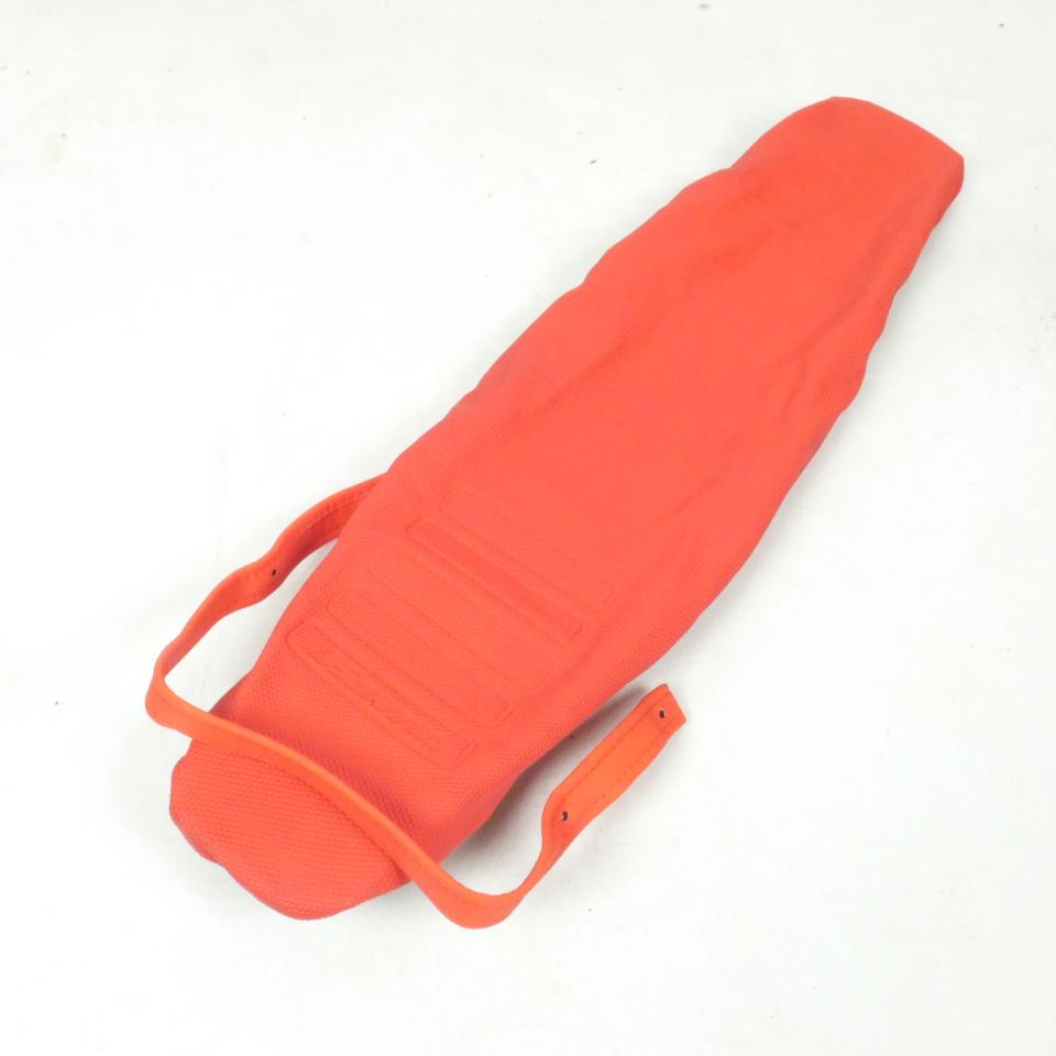 Housse de selle simili-cuir rouge avec poignée origine pour moto Fantic 50 XM COMPETITION Neuf