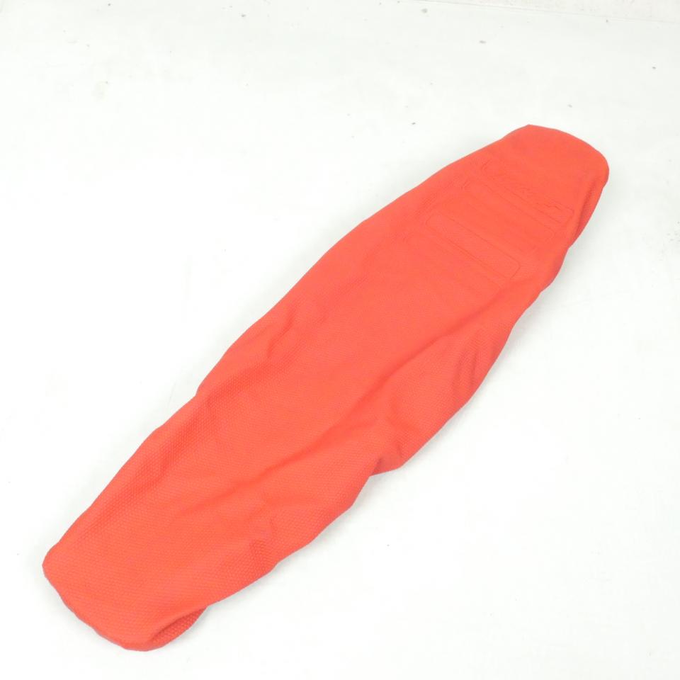 Housse de selle simili-cuir rouge avec poignée origine pour moto Fantic 50 XM COMPETITION Neuf