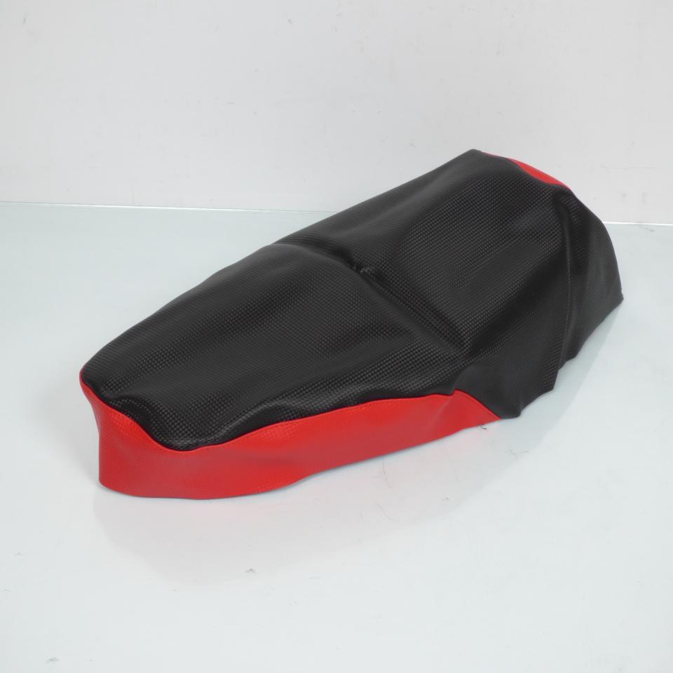 Housse de selle One pour scooter MBK 50 Stunt rouge / noir Neuf