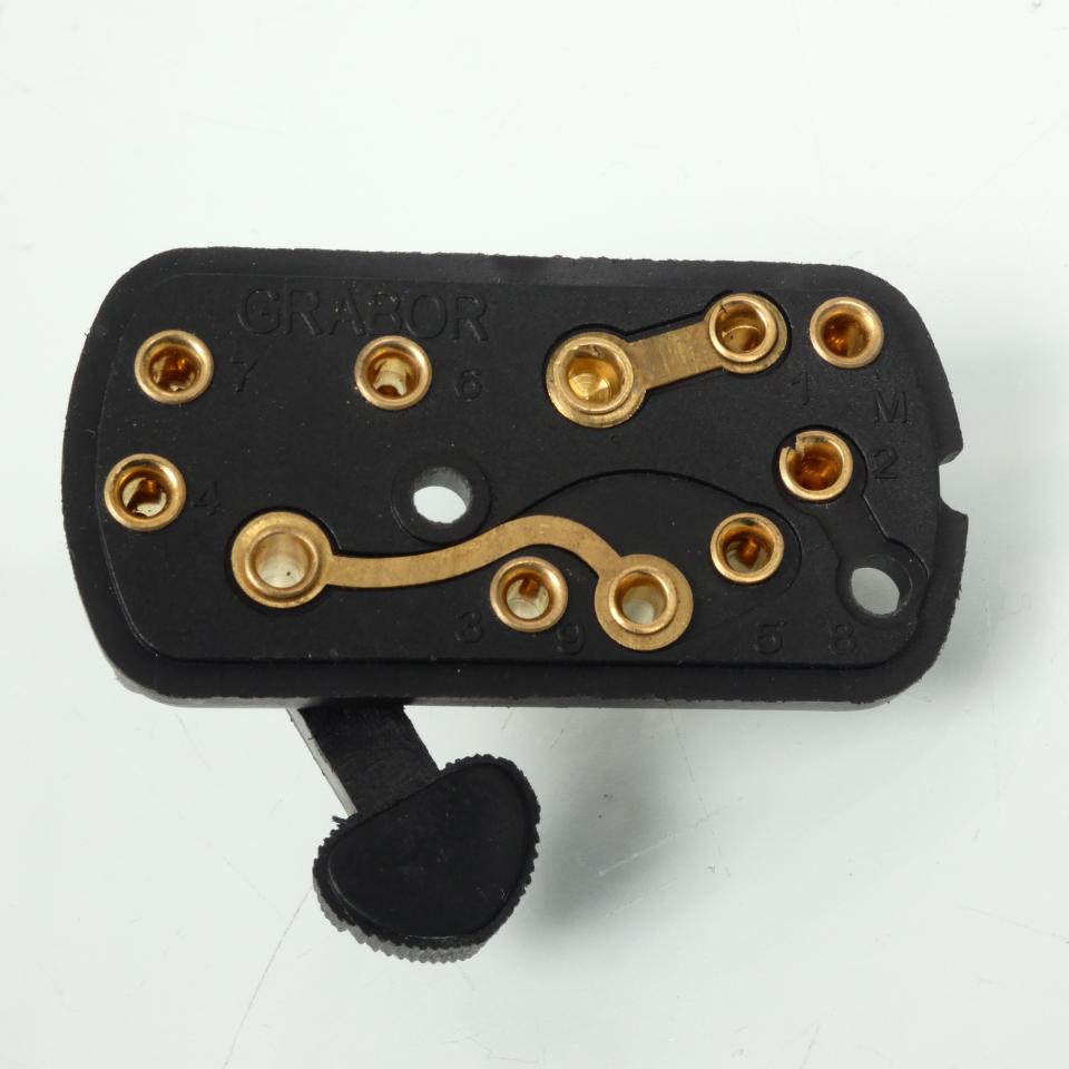 Bouton de couvre guidon Siem pour scooter Piaggio 125 Vespa 1958 à 1960 Neuf