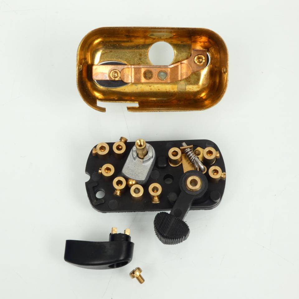 Bouton de couvre guidon Siem pour scooter Piaggio 125 Vespa 1958 à 1960 Neuf