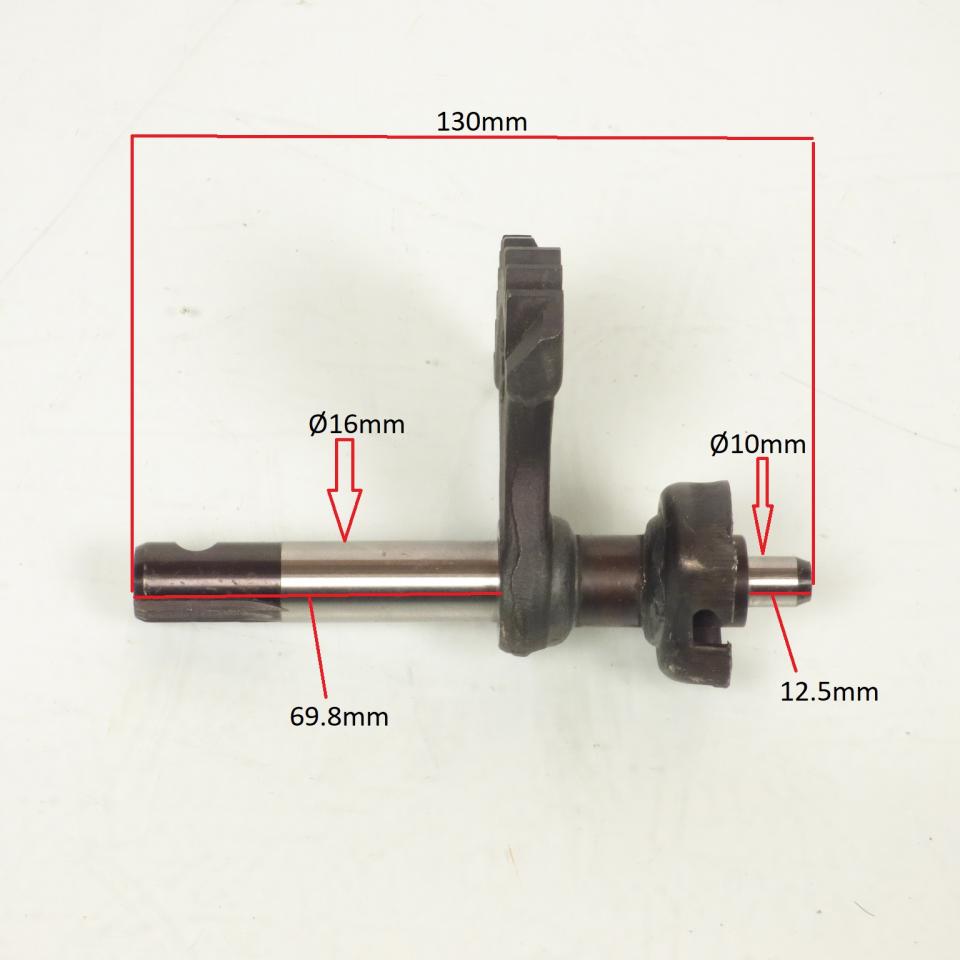Axe de kick d'origine pour scooter Piaggio 150 Vespa Gl 140920 / 077413 Neuf