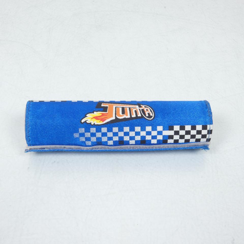 Mousse de guidon Tun'R pour moto Damier bleu / 160mm Neuf