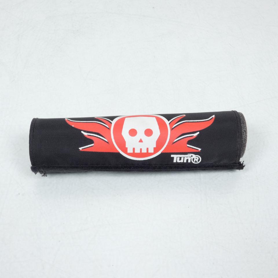 Mousse de guidon Tun'R pour Auto Tête de mort / Rouge / 160mm Neuf