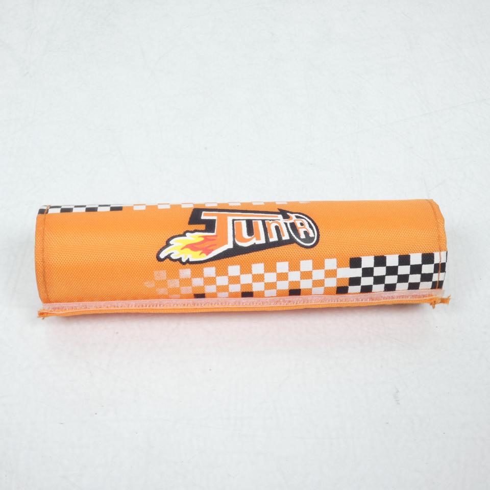 Mousse de guidon Tun'R pour moto Damier orange / 160mm Neuf