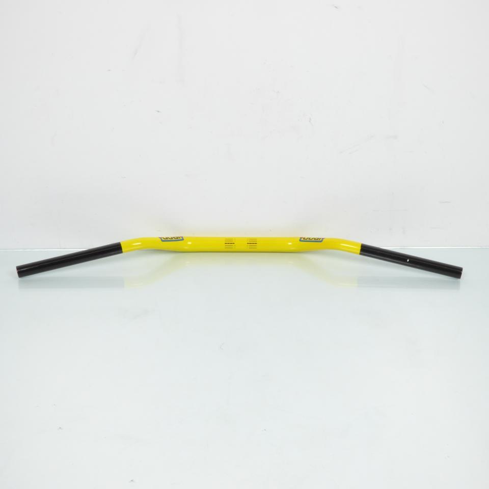 Guidon cross sans barre oversize Ø28mm IROD jaune pour moto cross enduro TT Neuf