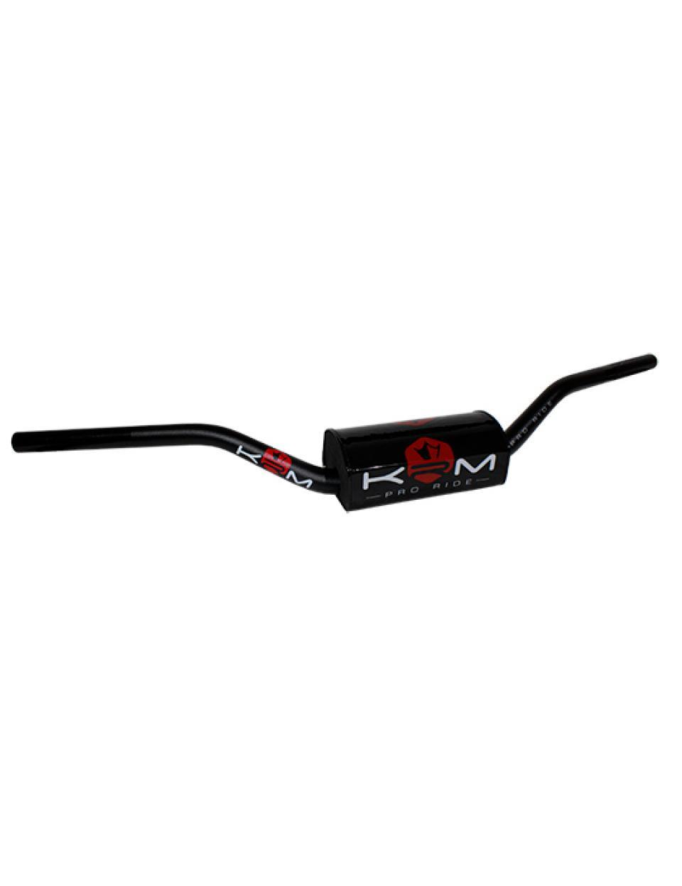 Guidon universel KRM oversize Ø28.6mm avec mousse noir / rouge pour moto 50 Neuf