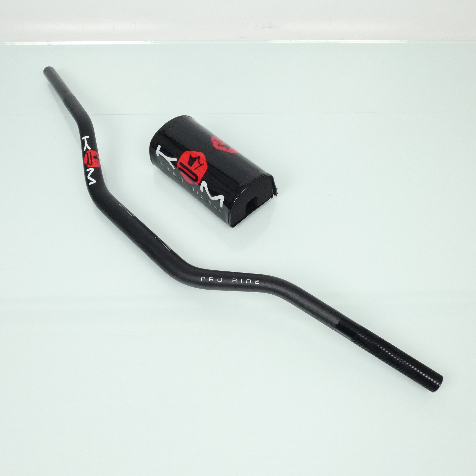 Guidon universel KRM pour moto Derbi 50 Senda Sm X-Treme 2006-2012 Ø28.6mm Neuf