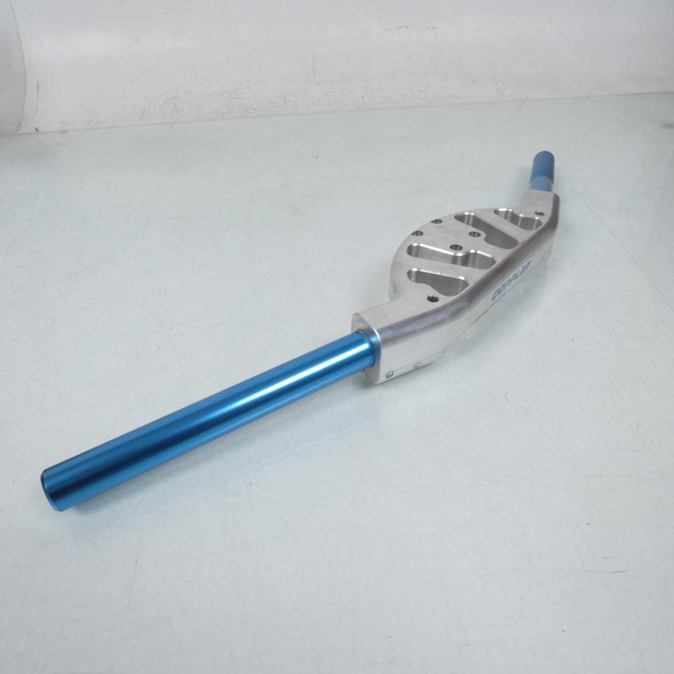 Guidon universel Doppler RACING pour scooter Ø22mm Bleu Neuf