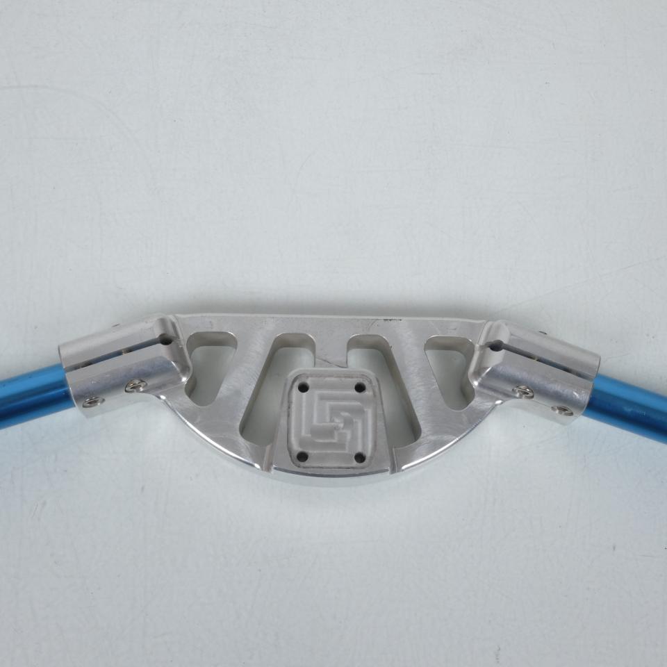 Guidon universel Doppler RACING pour scooter Ø22mm Bleu Neuf