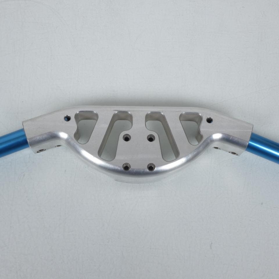 Guidon universel Doppler RACING pour scooter Ø22mm Bleu Neuf