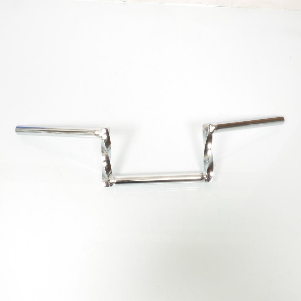 Guidon Z barre torsadé RSM pour mobylette MBK 51 Ø22mm L60cm H100mm Neuf