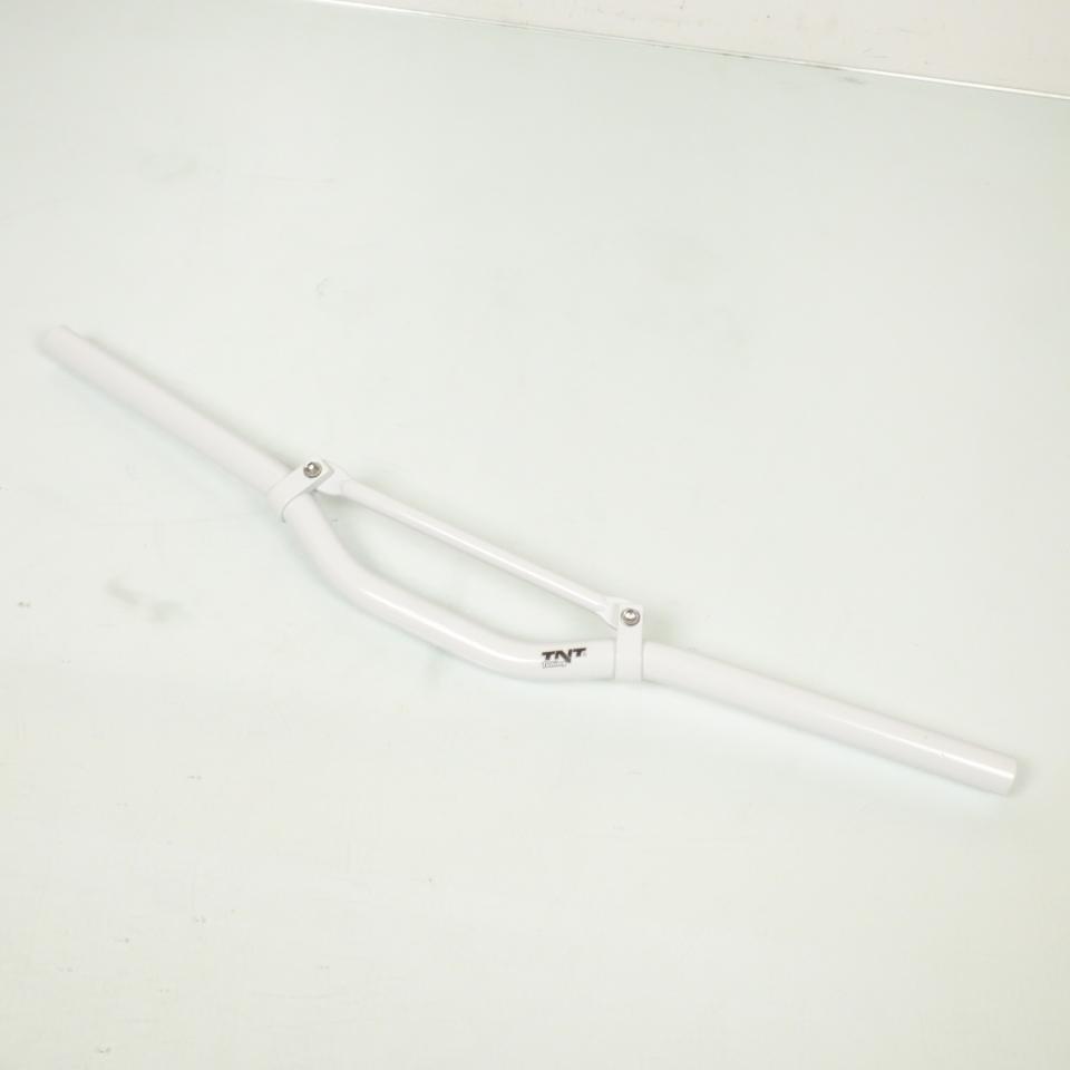 Guidon alu blanc 64cm Ø22mm TNT pour scooter 50 Neuf street naked cross