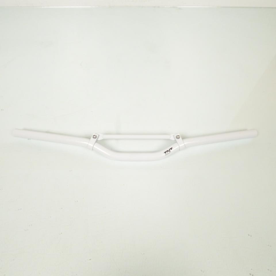 Guidon alu blanc 64cm Ø22mm TNT pour scooter 50 Neuf street naked cross